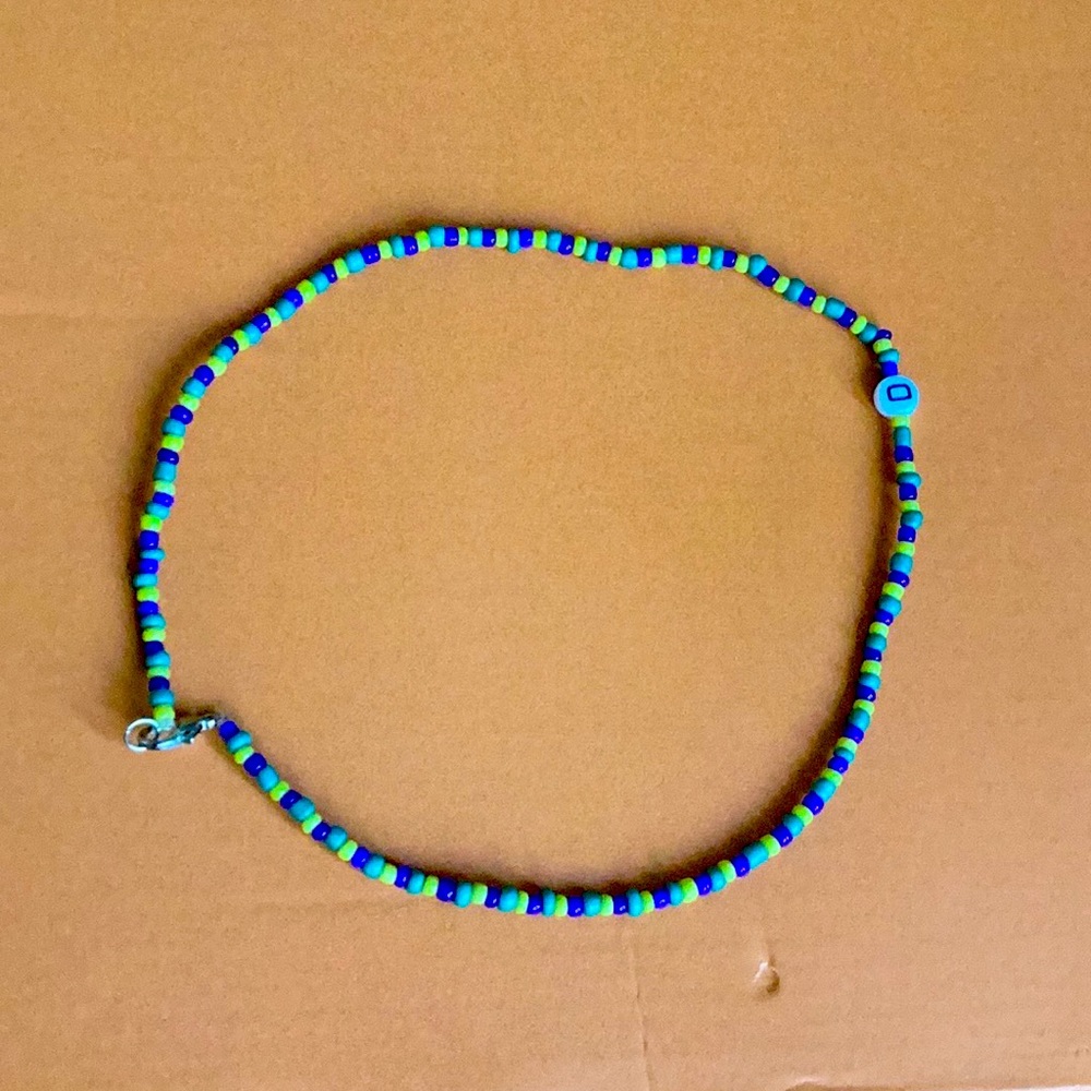 Beaded Letter Necklaces